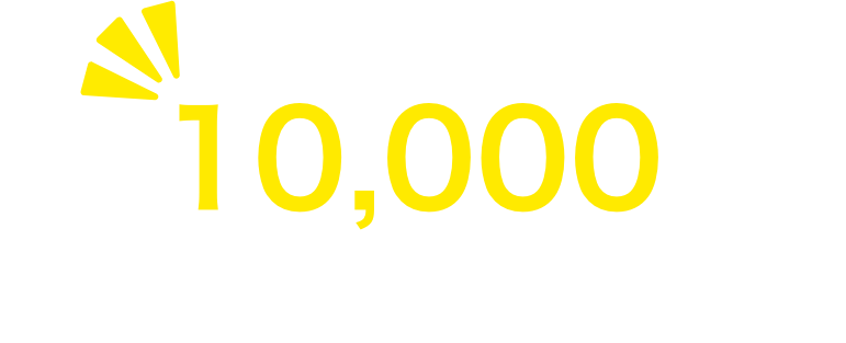 利用企業10,000社以上！ 大企業から中小企業まで、幅広い企業様にご利用いただいております。