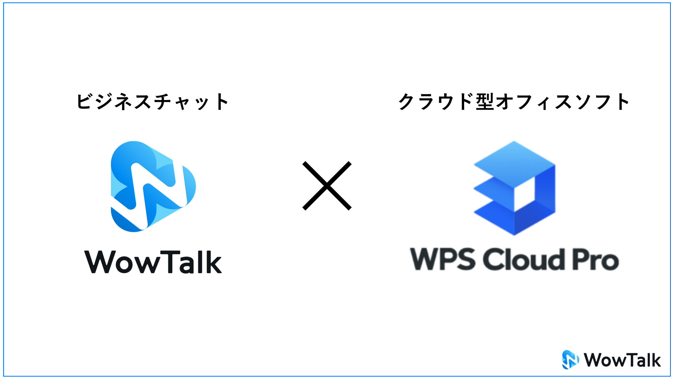 WowTalkとWPS Cloud Proの連携図